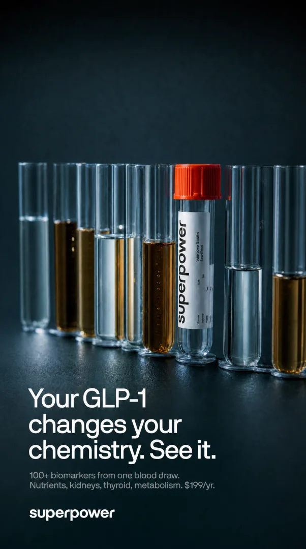 Superpower — your GLP-1 changes your chemistry